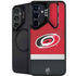 NHL Carolina Hurricanes Jersey Galaxy S25 Kickstand Case